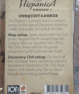 Pax Hispanica: Promo 1 – Conquistadores