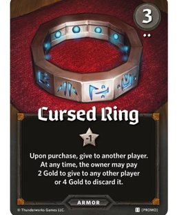 Roll Player: Cursed Ring Promo Card