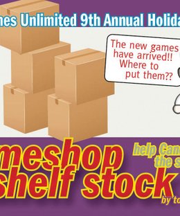 Gameshop Shelf Stock
