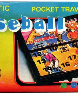 Magnetic Baseball Pocket Travel Game
