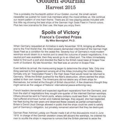 Great War at Sea: Spoils of Victory