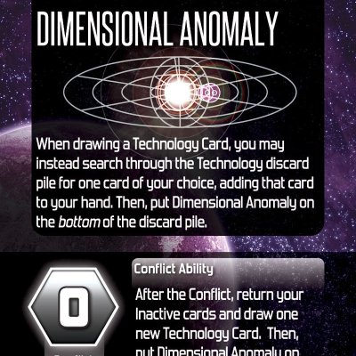 Hegemonic Promo Card: Dimensional Anomaly