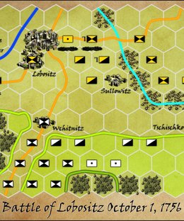 Battle of Lobositz, October 1, 1756