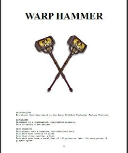 Warp Hammer