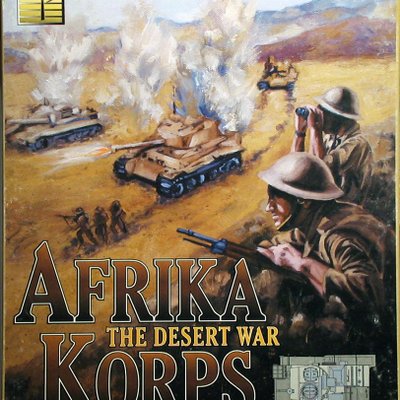 Afrika Korps: The Desert War – Platoon Level Combat in World War II: A Panzer Grenadier Game