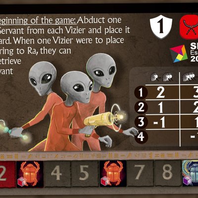 Keops: Essen Spiel 2023 Promo cards