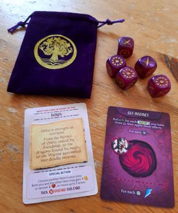 Wonder Book: Limited Edition Dice Set & Promo Cards