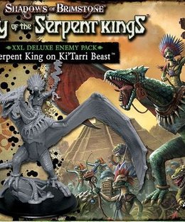 Shadows of Brimstone: Serpent King on Ki'tarri Beast XXL Enemy