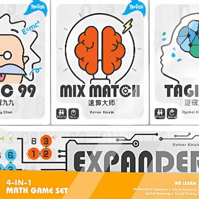 Math Game Set 4-IN-1