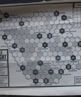 Railway Rivals Map IOW: Isle of Wight