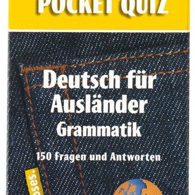 Pocket Quiz: Deutsch für Ausländer Grammatik
