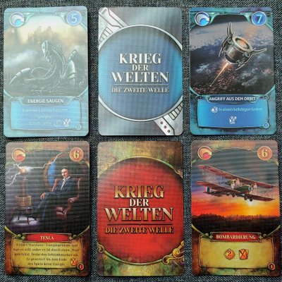 War of the Worlds: The New Wave Promo Cards