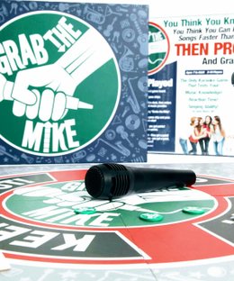 Grab the Mike, the "Worlds Greatest Karaoke Style" Board Game