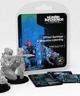 Human Interface: Nakamura Tower – RAID44 Officer Santiago & Hirayatsu cyberdog