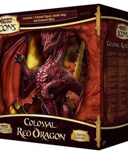 D&D Miniatures Icons: Colossal Red Dragon