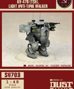 Dust Tactics: KV-47D (TSH) Light Anti-Tank Walker – "Nina"