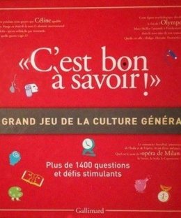 C'est bon à savoir! Le grand jeu de la Culture Générale