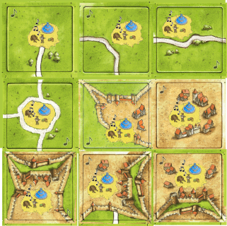 Troubadours (fan expansion for Carcassonne)
