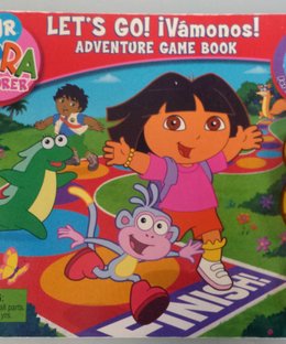 Dora the Explorer Let's Go! Adventure Game Book