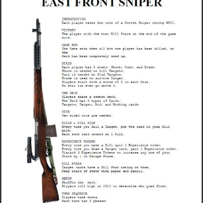 East Front Sniper