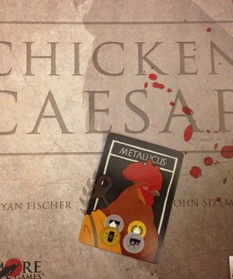 Chicken Caesar: Metallicus Promo Card
