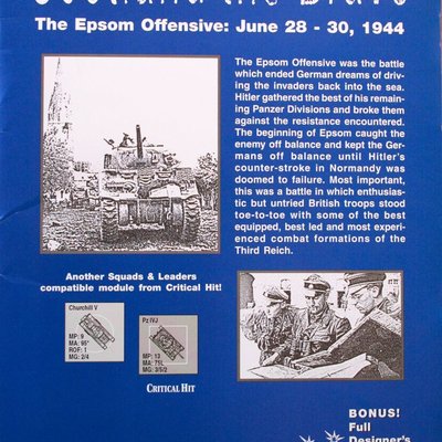 Scotland the Brave: The Epsom Offensive – June 28-30, 1944