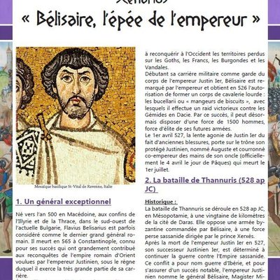 Ars Bellum II: Scénarios "Bélisaire, l'épée de l'empereur"