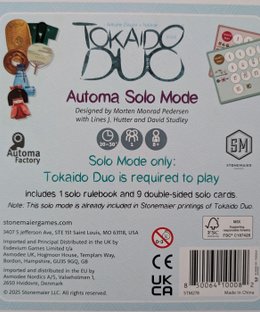 Tokaido Duo: Solo Pack