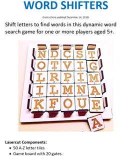 Shifters Word Search