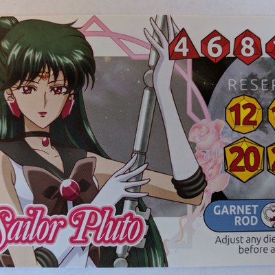 Sailor Moon Crystal: Dice Challenge – Sailor Pluto Promo