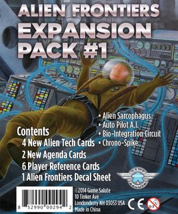 Alien Frontiers: Expansion Pack #1