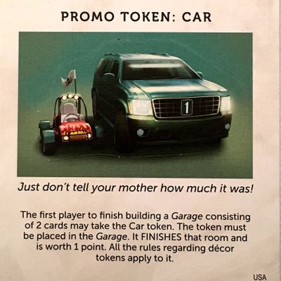 Dream Home: Promo Token – Car