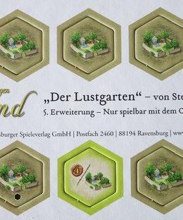 The Castles of Burgundy: 5th Expansion – Pleasure Garden