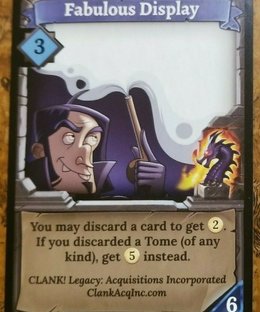 Clank! Legacy: Fabulous Display Promo Card