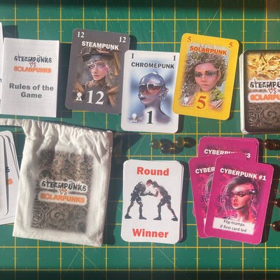 Steampunks vs Solarpunks