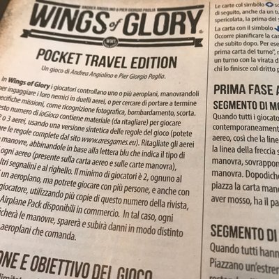 Wings of Glory: Pocket Travel Edition