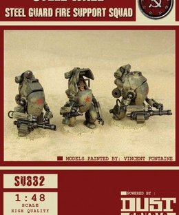 Dust Tactics: Steel Guard Fire Support Squad – "Steel  Wall"
