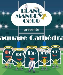 Blanc Manger Coco: Plaquage cathédrale