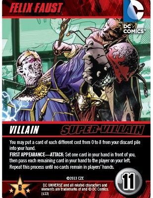 DC Deck-Building Game: Felix Faust Promo