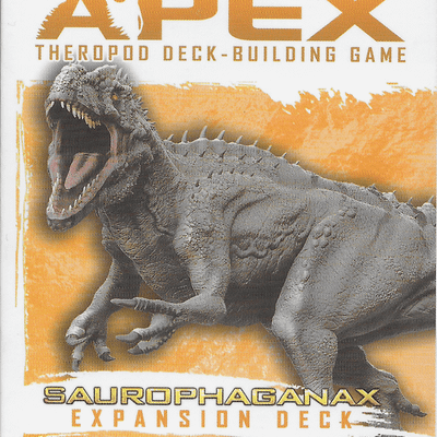 Apex Theropod Deck-Building Game: Saurophaganax Expansion Deck