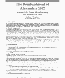 The Bombardment of Alexandria 1882