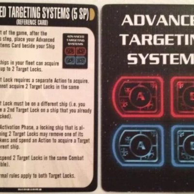 Star Trek: Attack Wing – Advanced Targeting Systems Resource