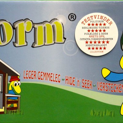 Little Storm playes hide'n'seek