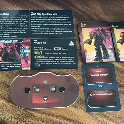 The Aetherial War Card Game: WOE Machine Expansion