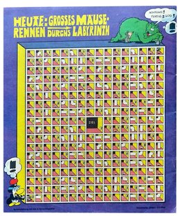 Großes Mäuserennen durchs Labyrinth