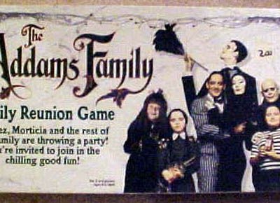 The Addams Family Family Reunion Game