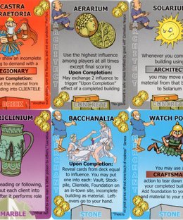 Glory to Rome: Promo Cards