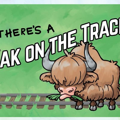 There's A Yak On The Track!