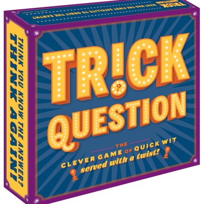 Trick Question: The Clever Game of Quick Wit – Served With a Twist!
