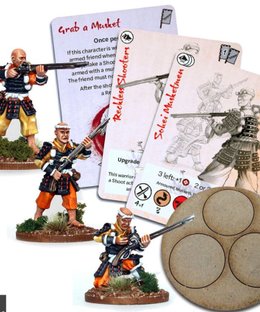 Test of Honour: The Samurai Miniatures Game – Sohei Musketmen